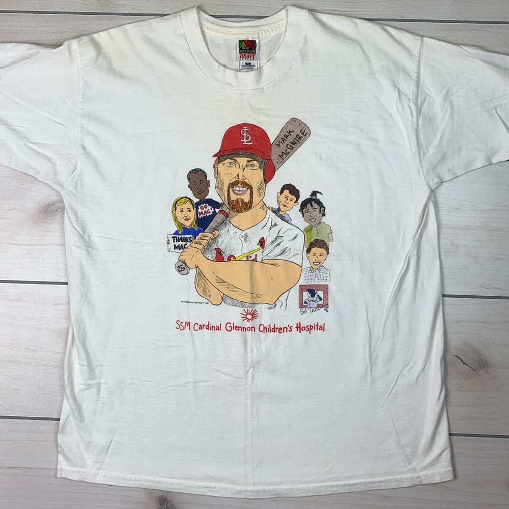 Vintage Mark McGwire fundraiser collectible tee